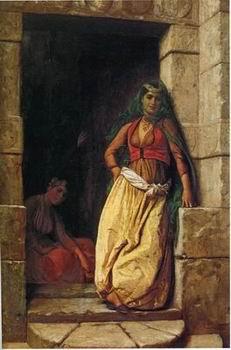 unknow artist Arab or Arabic people and life. Orientalism oil paintings 611 oil painting picture